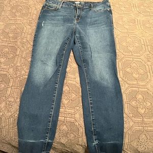 Rockstar Super Skinny Dark was Sz 12 Old Navy